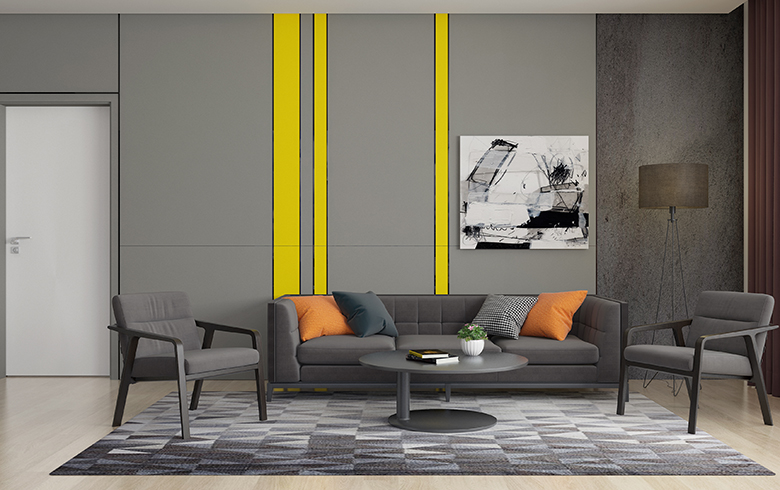 都会闲情·免漆门印象白M01