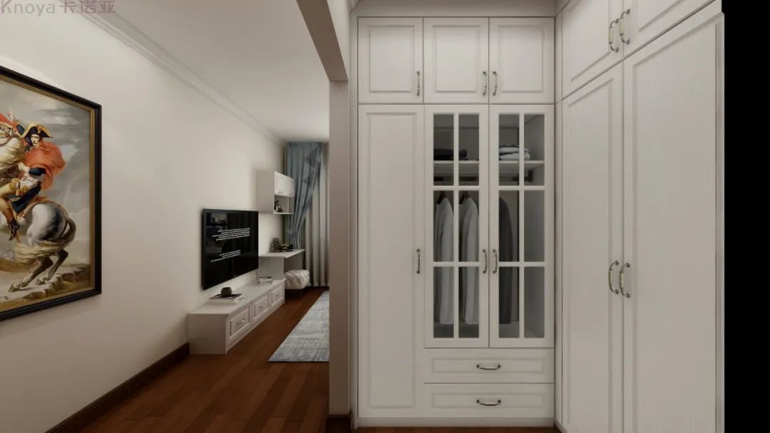 主卧带衣帽间设想案例 主卧带衣帽间设想案例