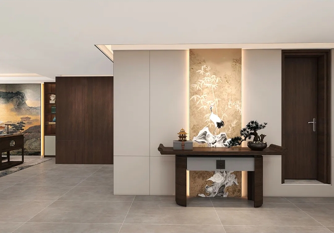 宋大雅韵丨193㎡宋式美学雅居，新中式气概的天花板