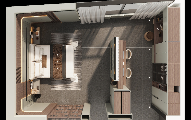 绵舒方影·忙在寝室